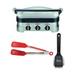 Cuisinart GR-4N Stainless Steel 5-in-1 Griddler w/ Grill Brush and Tongs Bundle