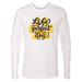 Life Perfect Dog Long Sleeve Tee Shirt White, X-Large