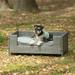 Pet Bed PE Wicke Furniture With Cushion