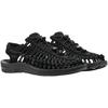 Sandale KEEN "UNEEK", Gr. 45, schwarz, Synthetik, sportlich, Schuhe