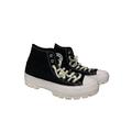 Converse Shoes | Converse Women's Chuck Taylor All Star Lugged Hi Sneakers Shoes Size 10 | Color: Black/White | Size: 10