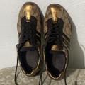 Coach Shoes | Coach Katelyn Gold/Tan/Dark Brown Shoes 9.5 M | Color: Brown/Gold | Size: 9.5