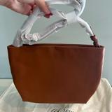 J. Crew Bags | Brown Leather J.Crew Satchel Purse | Color: Brown/Gold | Size: Os