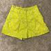 J. Crew Shorts | J. Crew Liberty Fabric Yellow Floral Print Yellow Cotton Shorts | Color: Yellow | Size: 29