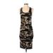 Venus Casual Dress - Bodycon: Green Camo Dresses - Women's Size X-Small