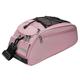 MOSISO Bike Rack Bag, Waterproof Bicycle Trunk Pannier Rear Seat Bag Cycling Bike Carrier Backseat Storage Luggage Saddle Shoulder Bag, Pink