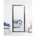 Everly Quinn Wide Mirror, Glass in Gray | 68 H x 33 W x 0.75 D in | Wayfair 7BC7412838734E1BADB0A0E0C31F9F68