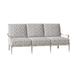 Woodard Wiltshire Patio Sofa w/ Cushions Metal/Sunbrella® Fabric Included in Gray | 35.5 H x 75 W x 38.8 D in | Wayfair 4Q0420-70-03Y