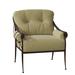 Woodard Derby Patio Chair, Leather in Brown | 38.25 H x 34.75 W x 37.5 D in | Wayfair 4T0106-48-24T