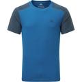 Mountain Equipment Herren Headpoint Block T-Shirt (Größe M, blau)