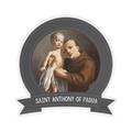 Saint Anthony Of Padua - Catholic Stickers Religious Sticker Holy Art Saints St Gifts