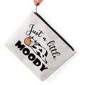 BiuNiuring Cow Gifts for Cow Lovers Cow Gifts for Women Cow Accessories Cosmetic Bag Cow Makeup Bag Just A Girl Who Loves Moody