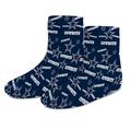 Toddler For Bare Feet Dallas Cowboys Word Stripe Socks