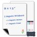 Magnetic Dry Erase Whiteboard for Fridge Magnetic Dry Erase Board Sheet with 4 Dry Erase Marker and 1 Eraser