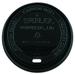 Solo TLB316-0004 Black Traveler Plastic Lid - For Solo Paper Hot Cups (Case of 1000)