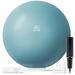 Greater Goods Professional Exercise Ball; Yoga Ball for Working Out Balance Stability and Pregnancy; Designed in St. Louis 75cm (Deep Sky Blue)