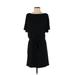 White House Black Market Casual Dress - Mini: Black Print Dresses - Women's Size X-Small