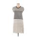 American Eagle Outfitters Casual Dress: Black Stripes Dresses - Women's Size Medium