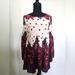 Free People Dresses | Free People Floral Casual Dress Size Small | Color: Cream/Purple | Size: S