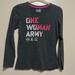 Under Armour Tops | 5/25 Saleunder Armour Women’s Grey/Pink Long Sleeve Breast Cancer Top | Color: Gray/Pink | Size: M