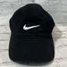 Nike Accessories | Nike Baseball Hat Child's Size Black W White Swoosh | Color: Black/White | Size: Child