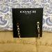 Coach Jewelry | Coach | Gold Dangle Logo “C” Earrings | Color: Gold | Size: Os