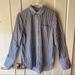 J. Crew Tops | J.Crew Blue Beaded Pinstripe Button Down Shirt Size 6 | Color: Blue | Size: 6