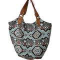 American Eagle Outfitters Bags | American Eagle Aztec Southwestern Hobo Bag | Color: Black/Blue | Size: Os