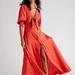 Free People Dresses | Host Picknwot Free People | Strings Of Hearts Maxi Dress | Xs | Color: Orange/Red | Size: Xs