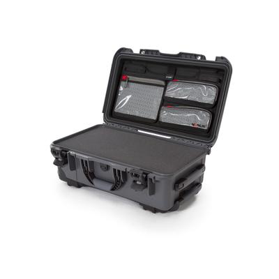 Nanuk Case 935 w/lid org./foam Graphite Large 935S-050GP-0A0