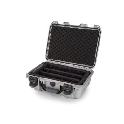 Nanuk 920 Water/Crush Proof Case w/Padded Divider - Silver 920S-020SV-0A0