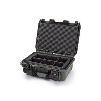 Nanuk 915 Case w/padded divider - Olive 915S-020OL...