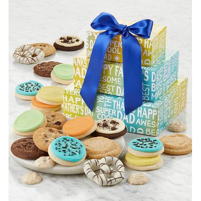 Happy Father's Day Gift Tower by Cheryl's Cookies