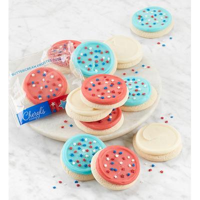 Patriotic Cutouts - 200 by Cheryl's Cookies