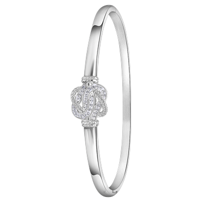 Lucardi Armband Stahl Silber - 62.0mm Damen Image