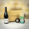 Calvet Châteauneuf Du Pape Red Wine with Artisan Cheese and Duck Rillette Personalised Hamper