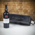 Taylor's Late Bottled Vintage Port in Personalised Black Sliding Lid Wood Gift Box - Engraved with your message