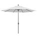 Arlmont & Co. Austan 11' Market Umbrella Metal in White | Wayfair 8BA40FA0F8474C86B74801AD6C4BEEBE