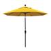 Arlmont & Co. Austan 9' Market Sunbrella Umbrella Metal in Yellow | Wayfair AD58CEADB524416DBD2700E109EBD8B7