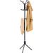 Red Barrel Studio® Dagheid Iron 12 - Hook Freestanding Coat Rack Metal in Black | 70.86 H x 17.95 W x 17.95 D in | Wayfair