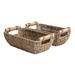 Bayou Breeze 2 Piece General Basket Set Seagrass/Wicker in Brown | 4.75 H x 12.25 W x 7 D in | Wayfair 5A2A64575620465DB9D1C9A0504260CC