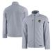 Men's Cutter & Buck Gray Milwaukee Brewers Evoke Eco Softshell Recycled Full-Zip Jacket