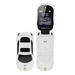 Newmind F15 Unlocked Flip Mobile Phone 2G GSM Dual Sim Mini Sport Car Model Cell Phone With Camera Flashlight Telephone