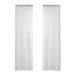 Tinksky Transparent Window Curtain Sheer Window Voile Curtains Sheer Curtain for Home Bedroom Living Room - 200x100cm (White)