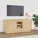 vidaXL TV Cabinet Sonoma Oak 102x35x45 cm Engineered Wood