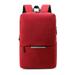 OLOEY Business Laptop Backpack With USB Charging Port Fits 15.6 Inch Laptop Travel Backpack School Bag For Boys And Girls (RED)