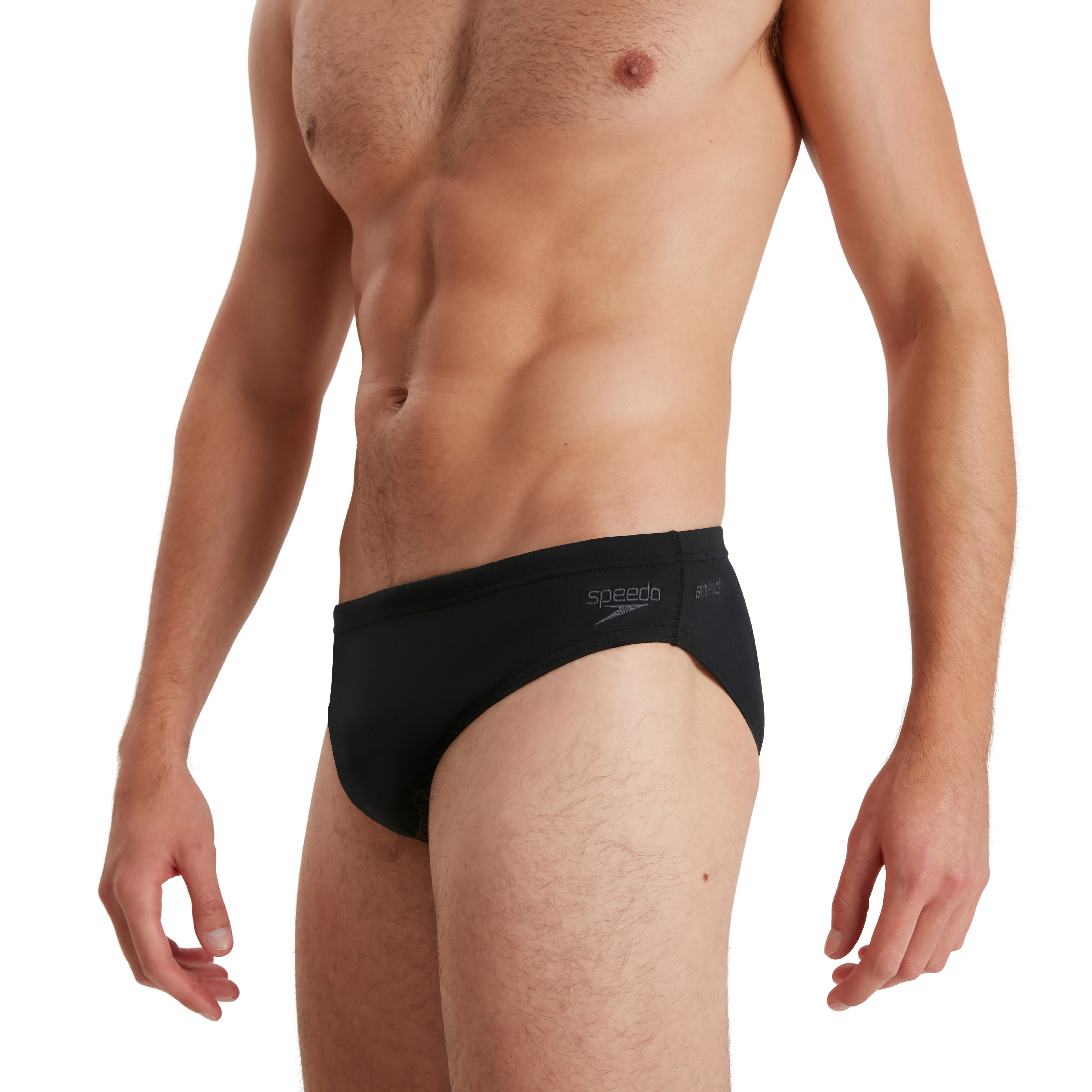 Badehose SPEEDO "Badehose Brick", Herren, Gr. 5, N-Gr, schwarz, Obermaterial: 100% Polyester. Futter: 100% Polyester, Badehosen, 100% chlorbeständig Image