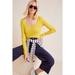 Anthropologie Sweaters | Anthropologie Yellow Kendra Scoop Neck Sweater Xl | Color: Yellow | Size: Xl