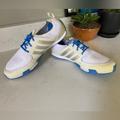 Adidas Shoes | Adidas Climacool Cc Ballerina Ii Golf Running Shoes W 8 White Cream Silver Blue | Color: Blue/White | Size: 8