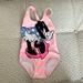 Disney Swim | Disney Baby Minnie Mouse Bathing Suit | Color: Pink/White | Size: 12mb